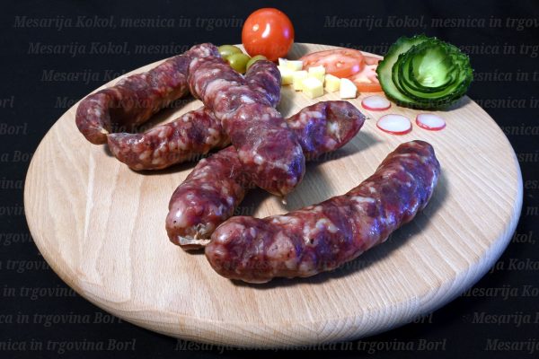 Suha domača klobasa: 1par